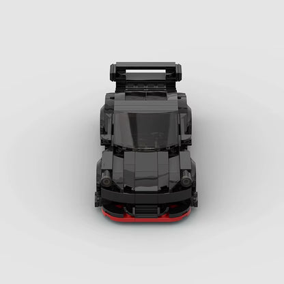 MOC Rally Racing Car Model, City Vehicle Building Set, Creative Garage Toys, Toy Assembly Vehicle Loved by Boys