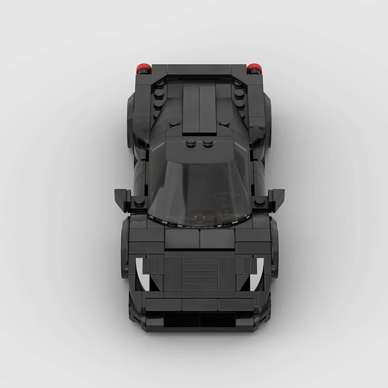 MOC Racing Car Assembly Model City Sports Car Building Block Creative Garage Toy Education Bricks Christmas Children'S Gift
